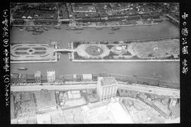 中の嶋公園東部　（イ）噴水池（ロ）音楽堂（ハ）グラウンド