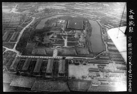 大阪城趾（イ）貯水池（ロ）天主台（ハ）千畳閣